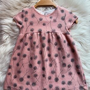 Floral Pink Kids Dress